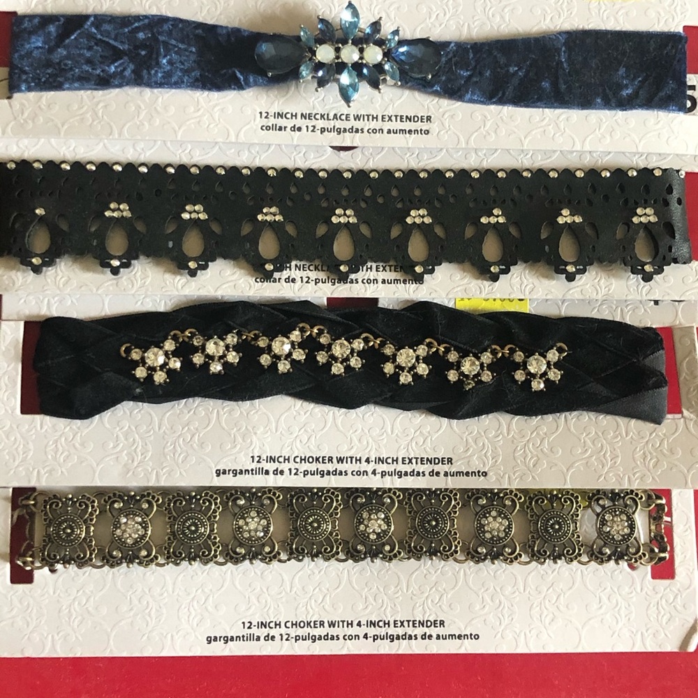 4 FOR $10 chokers